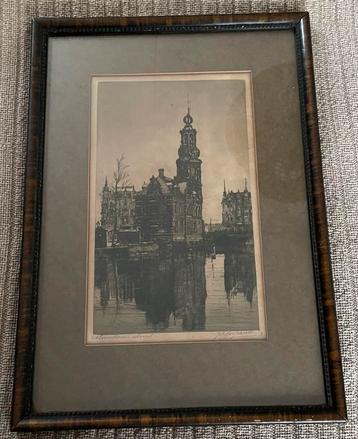 Johannes Jousseaud, munttoren Amsterdam beschikbaar voor biedingen