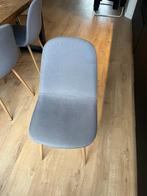 6 grijze stoelen van JYSK, Huis en Inrichting, Ophalen, Zo goed als nieuw, Grijs, Vijf, Zes of meer stoelen