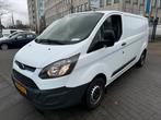 Ford Transit Custom 2.2 Tdci 2015 L2H1 airco turbo defect, Auto's, Voorwielaandrijving, Euro 5, Stof, Zwart