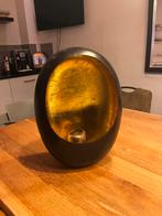 Windlicht ei zwart met goud 45 cm, Huis en Inrichting, Ophalen, Zo goed als nieuw, Minder dan 50 cm