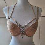 Prachtige lingerieset Marlies Dekkers Dancing Princess 70C/M, Marlies Dekkers, Ophalen of Verzenden, Beige, Setje