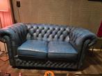 Chesterfield  jeans blauw, Huis en Inrichting, Banken | Bankstellen, Ophalen, 75 tot 100 cm, Minder dan 150 cm