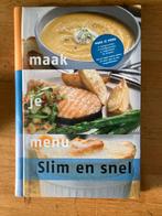 Maak je menu - Slim en snel kookboek, Boeken, Voorgerechten en Soepen, Ophalen of Verzenden, Zo goed als nieuw, Europa