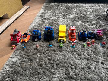 Paw Patrol set: voertuigen & poppetjes beschikbaar voor biedingen