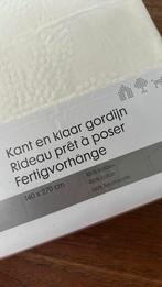 Overgordijnen Kant en klaar neutrale kleur, Huis en Inrichting, Ophalen, Blauw, Tweepersoons, Deken of Dekbed