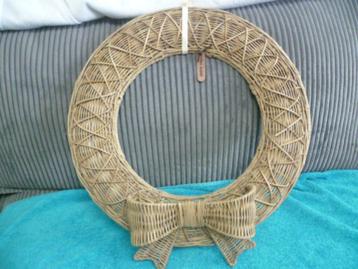 Riviera Maison grote kerst krans hanger met strik 45 cm beschikbaar voor biedingen