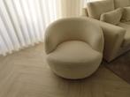Richmond Draaifauteuil Teddy White, Huis en Inrichting, Fauteuils, Ophalen, Nieuw, Stof, 75 tot 100 cm