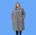 Nieuwe Teddy jas mt 56 zwart/grijs/blauw MIA MODA, Ophalen of Verzenden, Nieuw, Blauw, Jas of Mantel