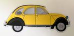 Citroen 2cv eend  magneet - plat 2D, Verzamelen, Ophalen of Verzenden, Nieuw, Auto's