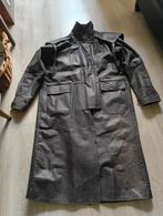 Lange lederen heren jas, Kleding | Heren, Ophalen of Verzenden, Zo goed als nieuw, Bruin