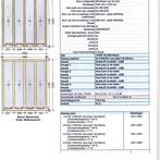 Kunstof kozijn (3 stuks ), Doe-het-zelf en Verbouw, Kozijnen en Schuifpuien, Ophalen, Nieuw, Kunststof, Raamkozijn