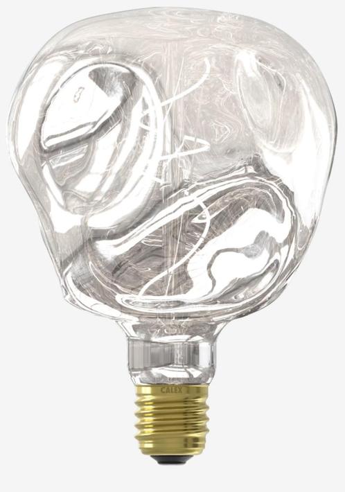 Calex G125 Organic Neo Silver Flex Filament, Huis en Inrichting, Lampen | Losse lampen, Nieuw, Led-lamp, Minder dan 30 watt, E27 (groot)