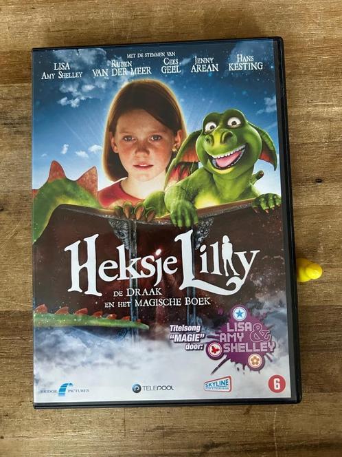 Heksje Lilly: De draak en het magische boek DVD, Cd's en Dvd's, Dvd's | Kinderen en Jeugd, Zo goed als nieuw, Film, Avontuur, Vanaf 6 jaar