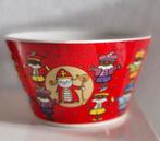 Schaal Sinterklaas en Zwarte Pieten, Ophalen of Verzenden, Zo goed als nieuw