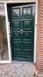 Mooie groene voordeur, Ophalen, Gebruikt, 80 tot 100 cm, Buitendeur