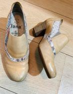 Jana Beige Enkellaarsjes Maat 38, Ophalen of Verzenden, Gedragen, Beige, Lage of Enkellaarzen