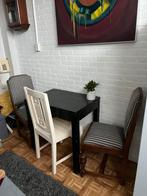 Tafel met 3 stoelen. Gratis, Huis en Inrichting, Ophalen, Gebruikt, Minder dan 4 stoelen