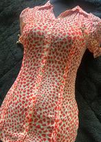 Nieuw: licht transparante blouse, korte mouw. Maat M. Elle., Kleding | Dames, Blouses en Tunieken, Maat 38/40 (M), Elle, Overige kleuren