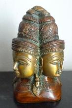 hiva Pancha messing beeld / Hindu Diety, Antiek en Kunst, Ophalen of Verzenden
