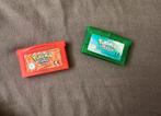 Pokemon Fire Red & Emarald GBA, 1 speler, Ophalen of Verzenden, Zo goed als nieuw, Role Playing Game (Rpg)
