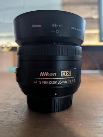 Nikon AF-S 35mm f/1.8G DX beschikbaar voor biedingen