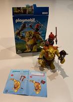 Plamobil knights 9343 Troll met ridder, Ophalen of Verzenden, Gebruikt, Complete set