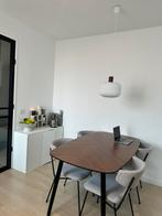 Deens ovale eettafel 165cm visgraat, Huis en Inrichting, Tafels | Eettafels, Zo goed als nieuw, Vijf personen of meer, 150 tot 200 cm