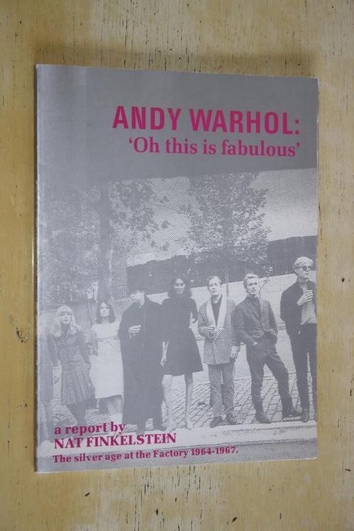 Andy Warhol Nat Finkelstein Factory 1964 1967, Boeken, Kunst en Cultuur | Fotografie en Design, Gelezen, Fotografen, Ophalen of Verzenden