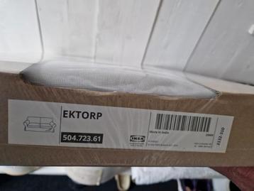 Nieuwe IKEA Ektorp 2-zits hoes - Taupe/Linnenkleur - afbeelding 2