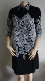 nieuwe zwart witte EXPRESSO bloes jurk, Zwart, Nieuw, Knielengte, Maat 36 (S)