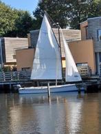 Polyvalk / Geuzenvalk incl motor + trailer, Watersport en Boten, Zeilen en Zeiltoebehoren, Ophalen, 6 meter of meer, Gebruikt