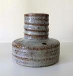 Keramiek vaas beige met bruin gemêleerd Mobach 5517-k, Antiek en Kunst, Antiek | Keramiek en Aardewerk, Ophalen of Verzenden