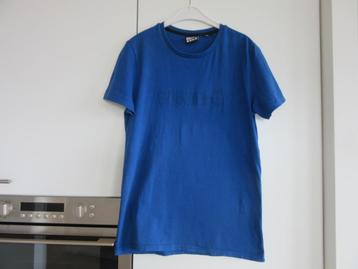 T shirt  merk SUPERDRY  maat medium  blauw beschikbaar voor biedingen