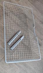 Draadmand Pax Kast + Rails, Huis en Inrichting, Kasten | Kledingkasten, Ophalen, 50 tot 100 cm, Zo goed als nieuw, Minder dan 100 cm
