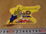 sticker België Houthalen Domein Hengelhoef  Peter Gillis, Ophalen, Zo goed als nieuw, Bedrijf of Vereniging