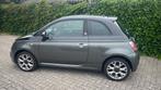 Fiat 500 1.2 69PK, GQ uitv., 16" LM.velgen, Leder, Airco., Voorwielaandrijving, 4 cilinders, 840 kg, Zwart