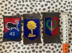 Defensie DT arm emblemen - origineel, Verzamelen, Ophalen of Verzenden, Landmacht, Nederland, Embleem of Badge