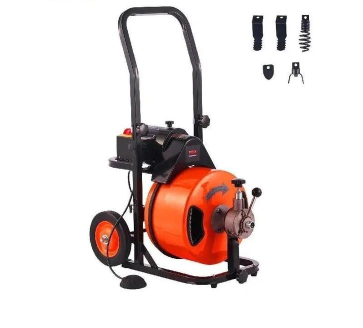 Afvoer Reinigingsmachine - Compacte Afvoer Vijzel, Doe-het-zelf en Verbouw, Buizen en Afvoer, Nieuw, Afvoer, 6 meter of meer, Verzenden