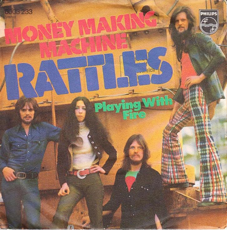 rattles - money making machine ( 1972  / rock), Cd's en Dvd's, Vinyl Singles, Gebruikt, Single, Rock en Metal, 7 inch, Ophalen of Verzenden