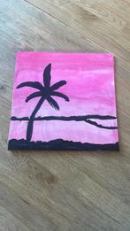 Schaduw palm boom, Antiek en Kunst, Kunst | Schilderijen | Klassiek, Ophalen of Verzenden