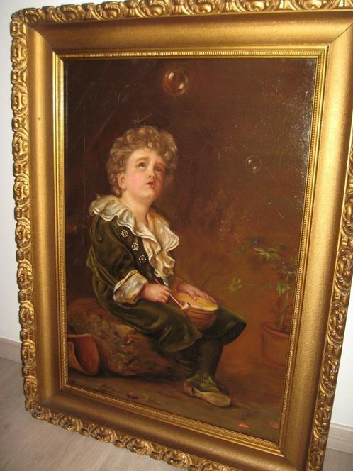 *Gaspard Baeke (1897)-Prachtig groot schilderij -Zie PIRON.., Antiek en Kunst, Kunst | Schilderijen | Klassiek, Ophalen of Verzenden