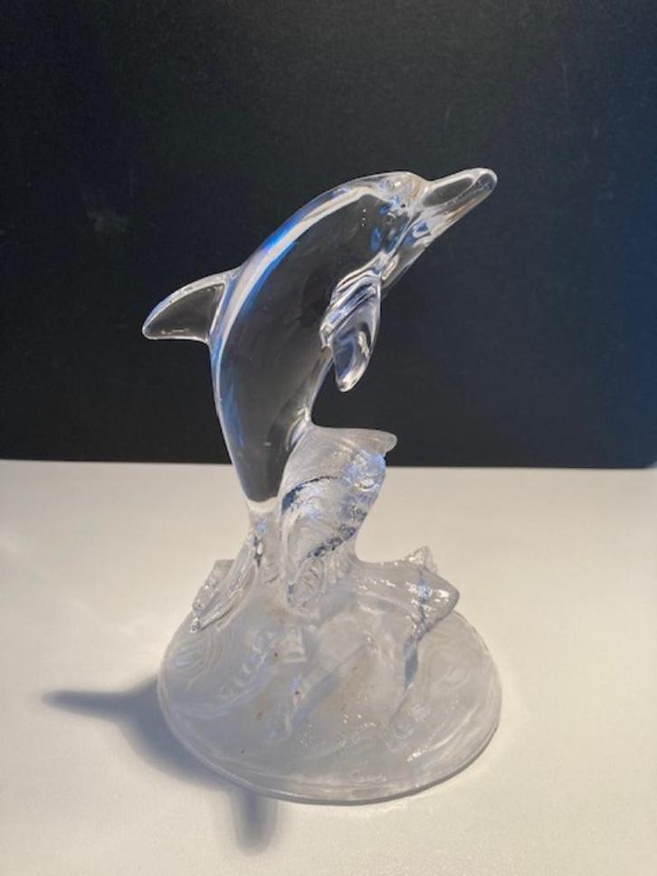 Crystal d'Arques DOLFIJN  in PERFECTE STAAT, Antiek en Kunst, Antiek | Glas en Kristal, Ophalen of Verzenden