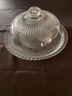 Glazen taart stolp groot, Huis en Inrichting, Woonaccessoires | Stolpen, Ophalen, Nieuw