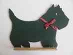 Krijtbord, schoolbord Hond Scottie terrier landelijke keuken, Huis en Inrichting, Woonaccessoires | Memoborden, Krijtbord, Ophalen of Verzenden