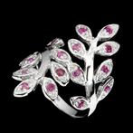 Robijn Ring, Sieraden, Tassen en Uiterlijk, Ringen, Verzenden, 19 tot 20, Nieuw, Met edelsteen