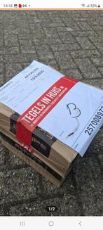 Matzwarte tegels - 2m2, Keramiek, Nieuw, Ophalen of Verzenden, 20 tot 40 cm