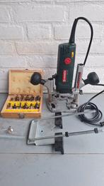 Metabo OfE738 bovenfrees + frezenset, Doe-het-zelf en Verbouw, Ophalen of Verzenden, Gebruikt