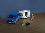 Lego City busje & Caravan 60117, Complete set, Lego, Zo goed als nieuw, Ophalen