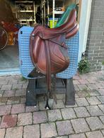 Prachtig bruin CWD dressuurzadel 17,5 inch, Dieren en Toebehoren, Paarden en Pony's | Zadels, Ophalen, Gebruikt, Dressuur