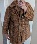 Vintage Bruine Bontjas nerts, Bruin, Maat 42/44 (L), Ophalen of Verzenden, Vintage